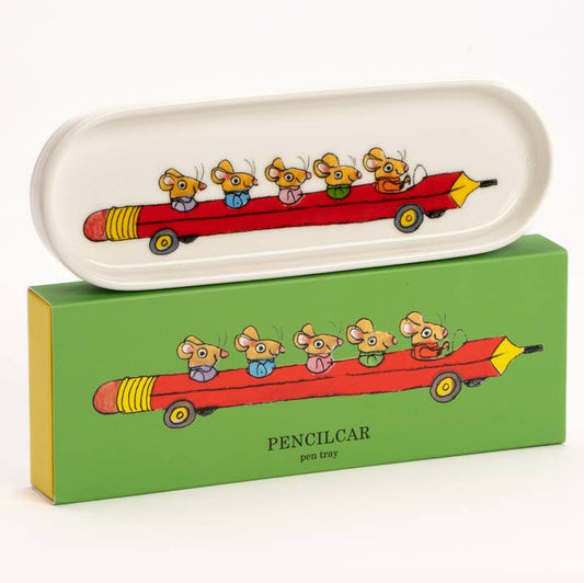 Magpie X Richard Scarry Pencilcar Pen Tray
