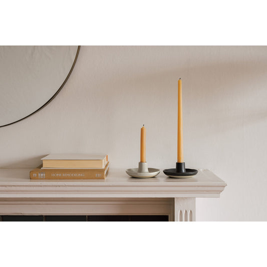 Lumina Gray Candle Holder