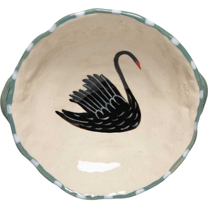 Swan Song Footed Bowl