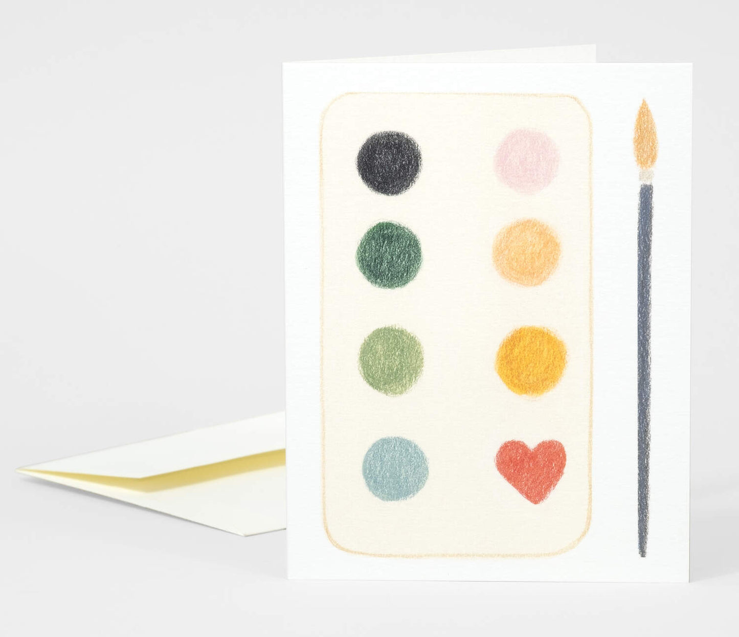 Heart Palette Card