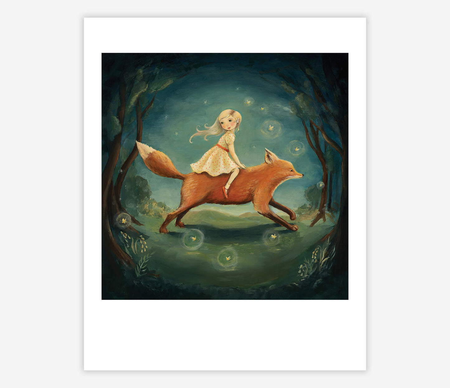 Emily Winfield Martin Dream Animals: Fox and Girl 8x10 Archival Print