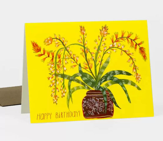 Happy Birthday Cactus Card
