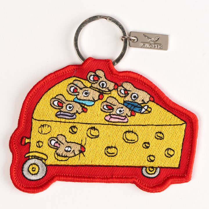 Magpie X Richard Scarry Cheesecar Key Charm