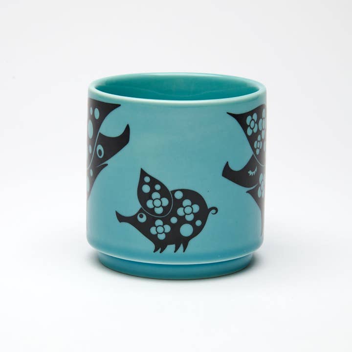 Magpie X Hornsea Piggie Family Mug
