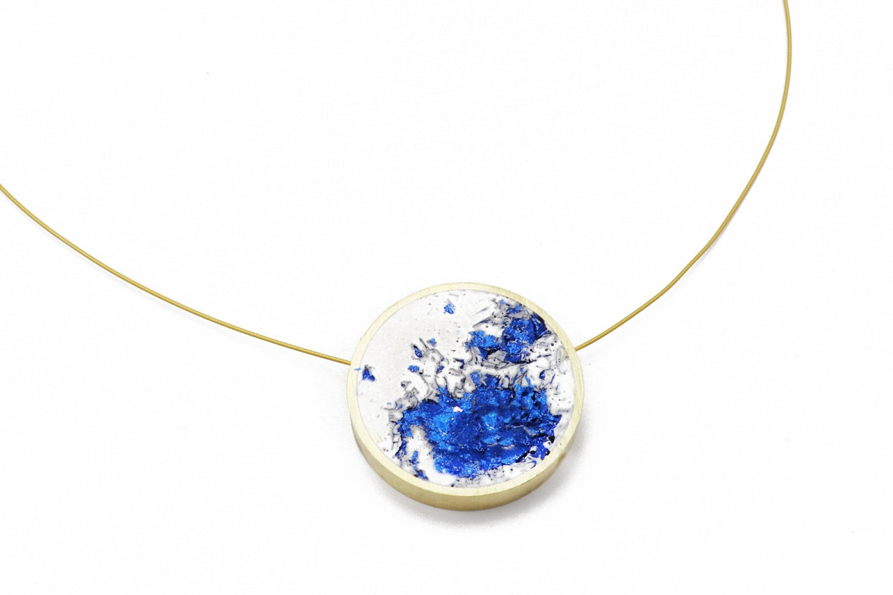 Concrete Framed Necklace