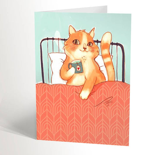 Cozy Cat Card