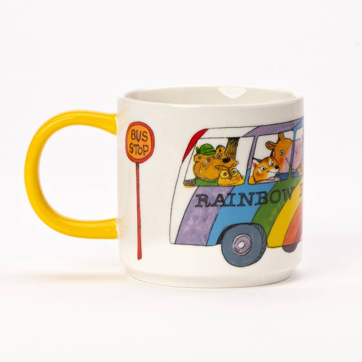 Magpie X Richard Scarry Rainbow Bus Mug