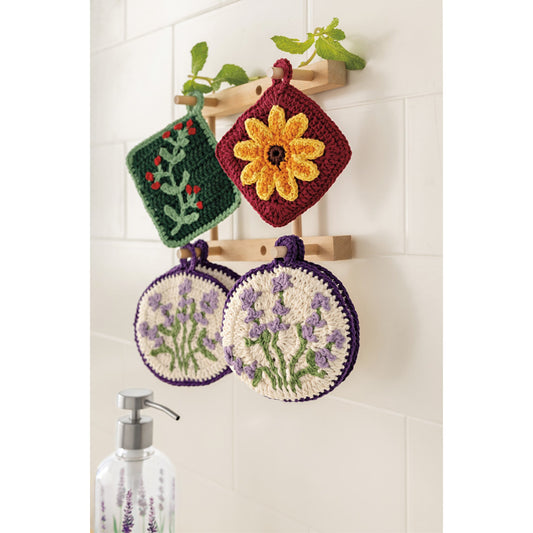 Sunflower Crochet Sponge Set