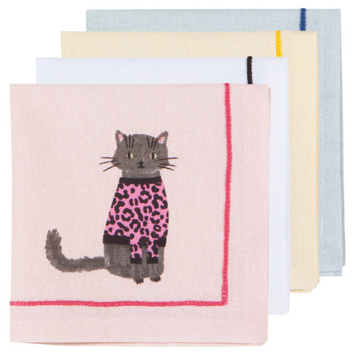 Feline Fine Cocktail Napkins