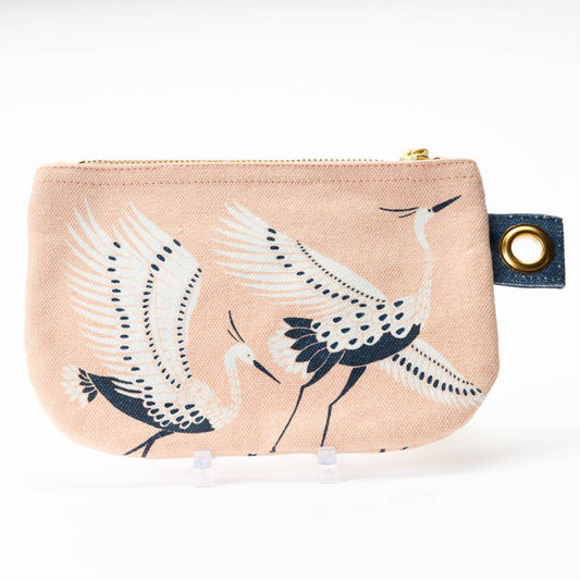 Flight of Fancy Small Zip Pouch