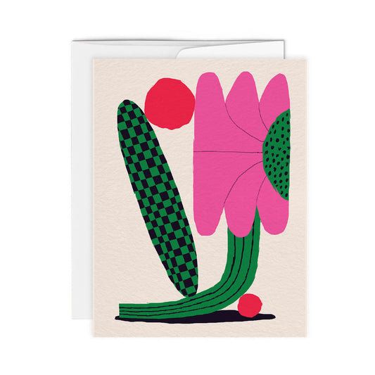 Flo Fuchsia Card