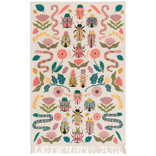 Amulet Embroidered Tea Towel