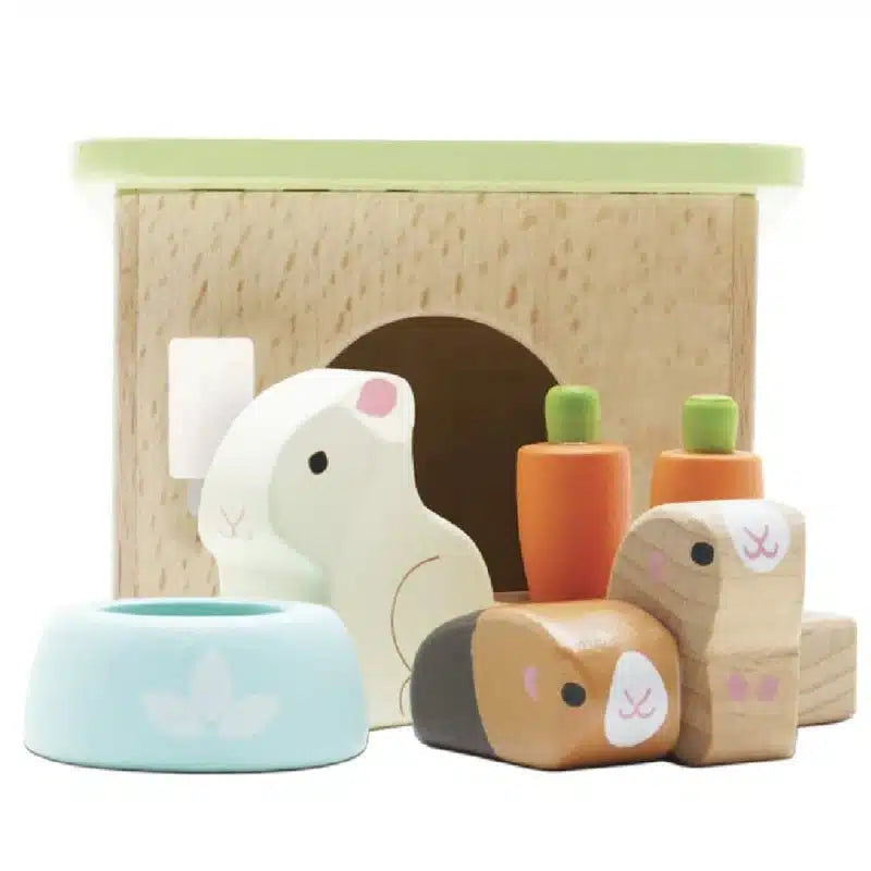 Bunny & Guinea Pig Pet Animal Set