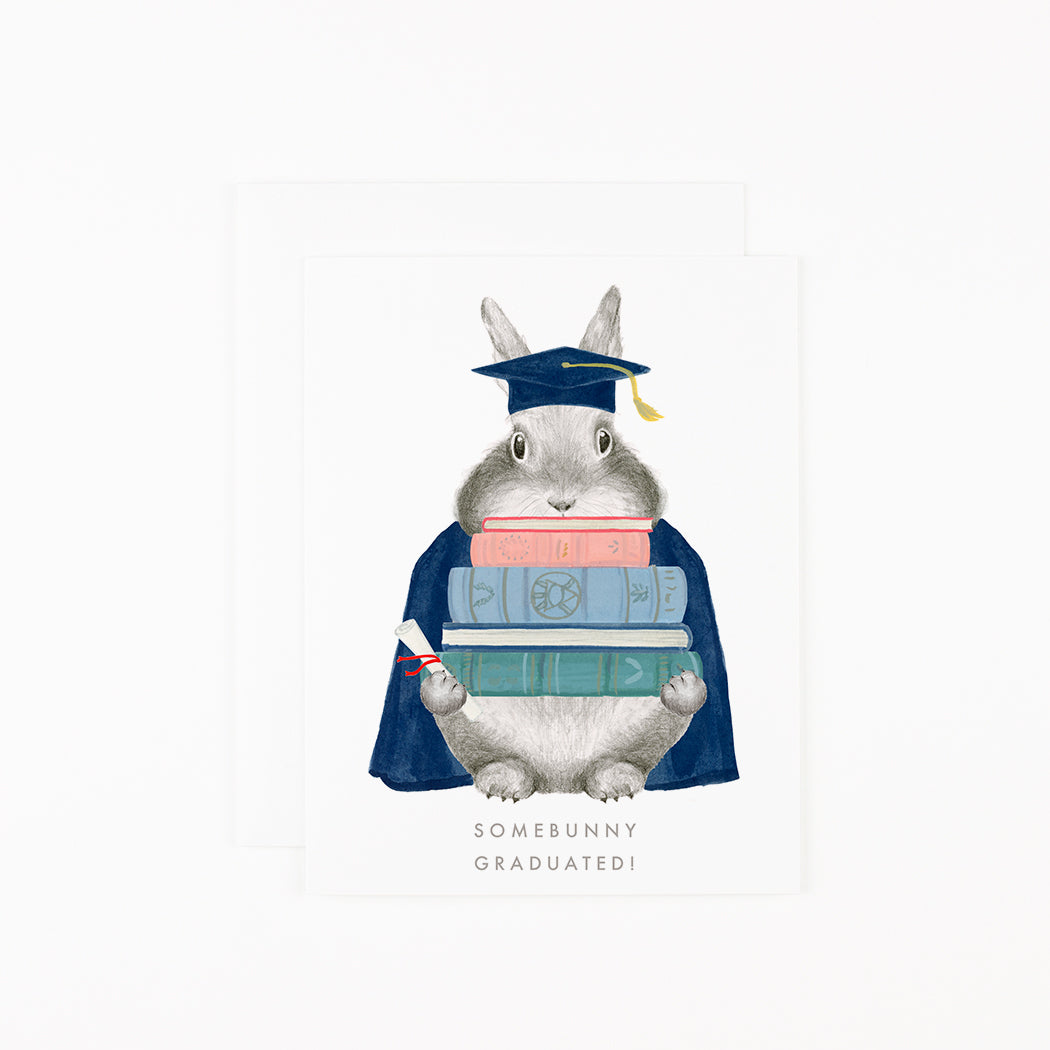 Somebunny Graduated Card