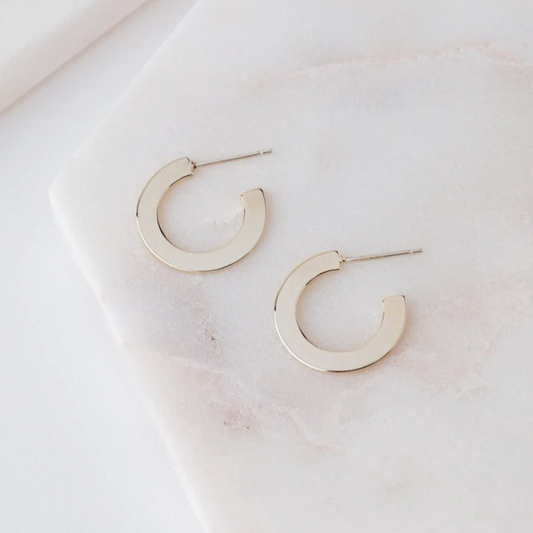 Gloria Small Hoop Earrings