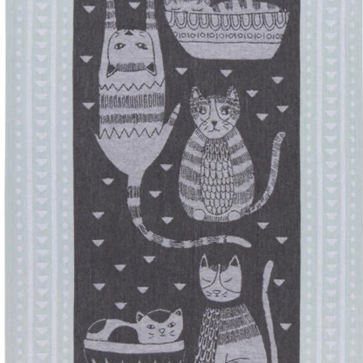 Purr Party Jacquard Tea Towel