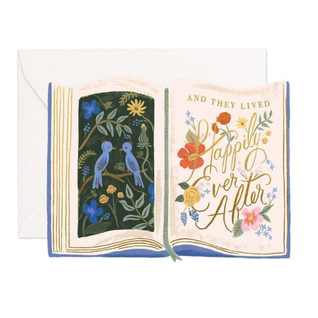 Happily Ever After Storybook Card