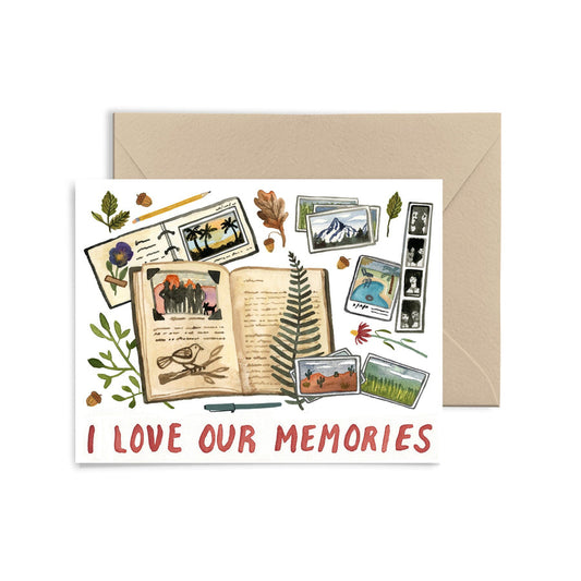 I Love Our Memories Card