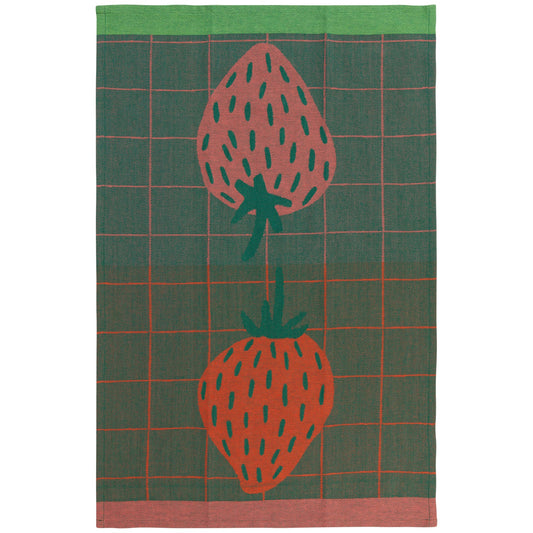 Jacquard Berry Sweet Tea Towel