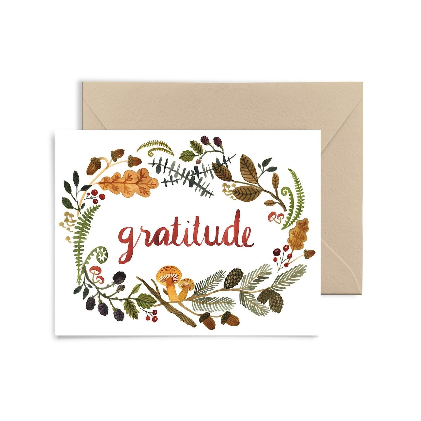 Autumnal Gratitude Card