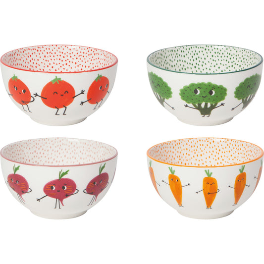 Funny Food Bowls Set