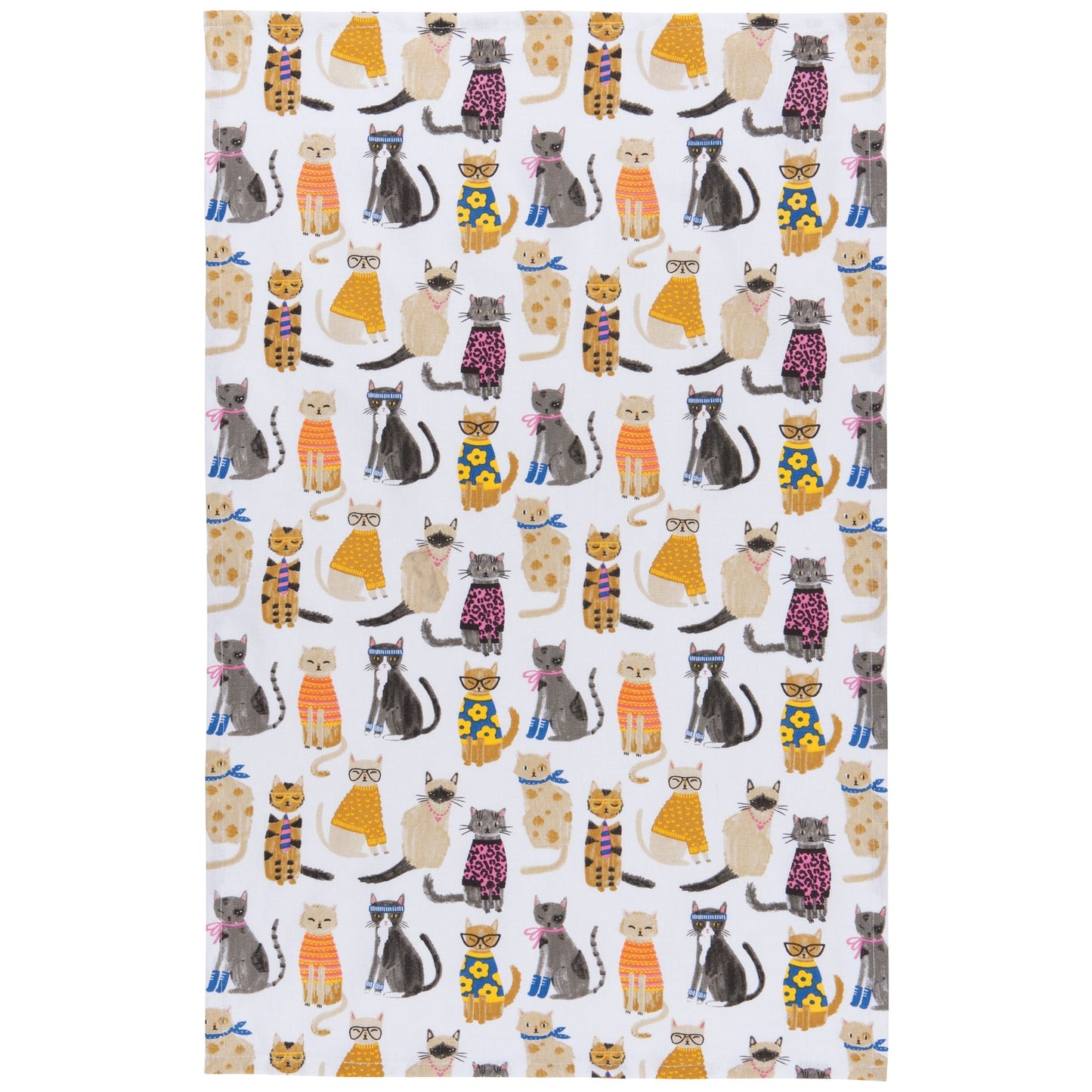 Feline Fine Tea Towel