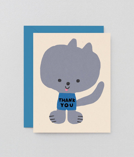 Thank You Kitty Card