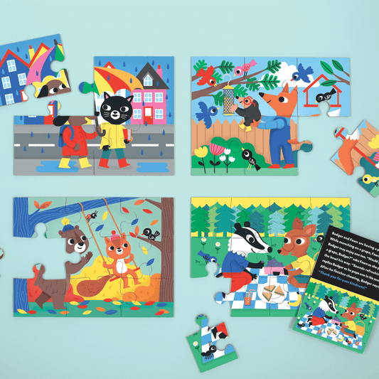 Kindness 4-in-a-Box Puzzle Set
