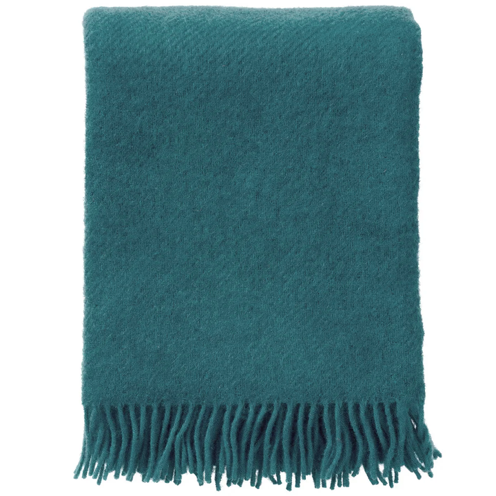 Gotland Emerald Lambswool Throw