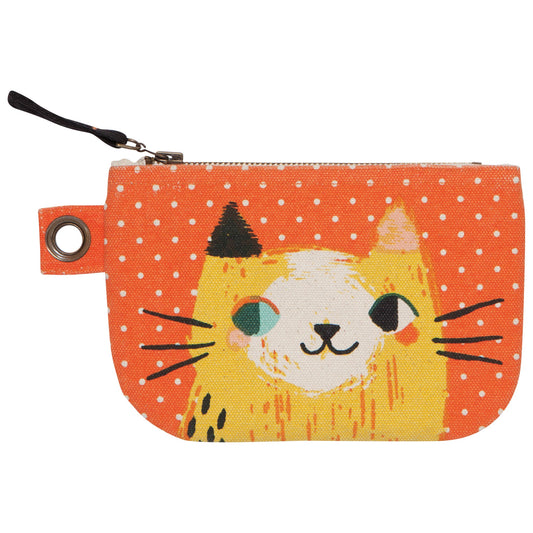 Meow Meow Small Zip Pouch