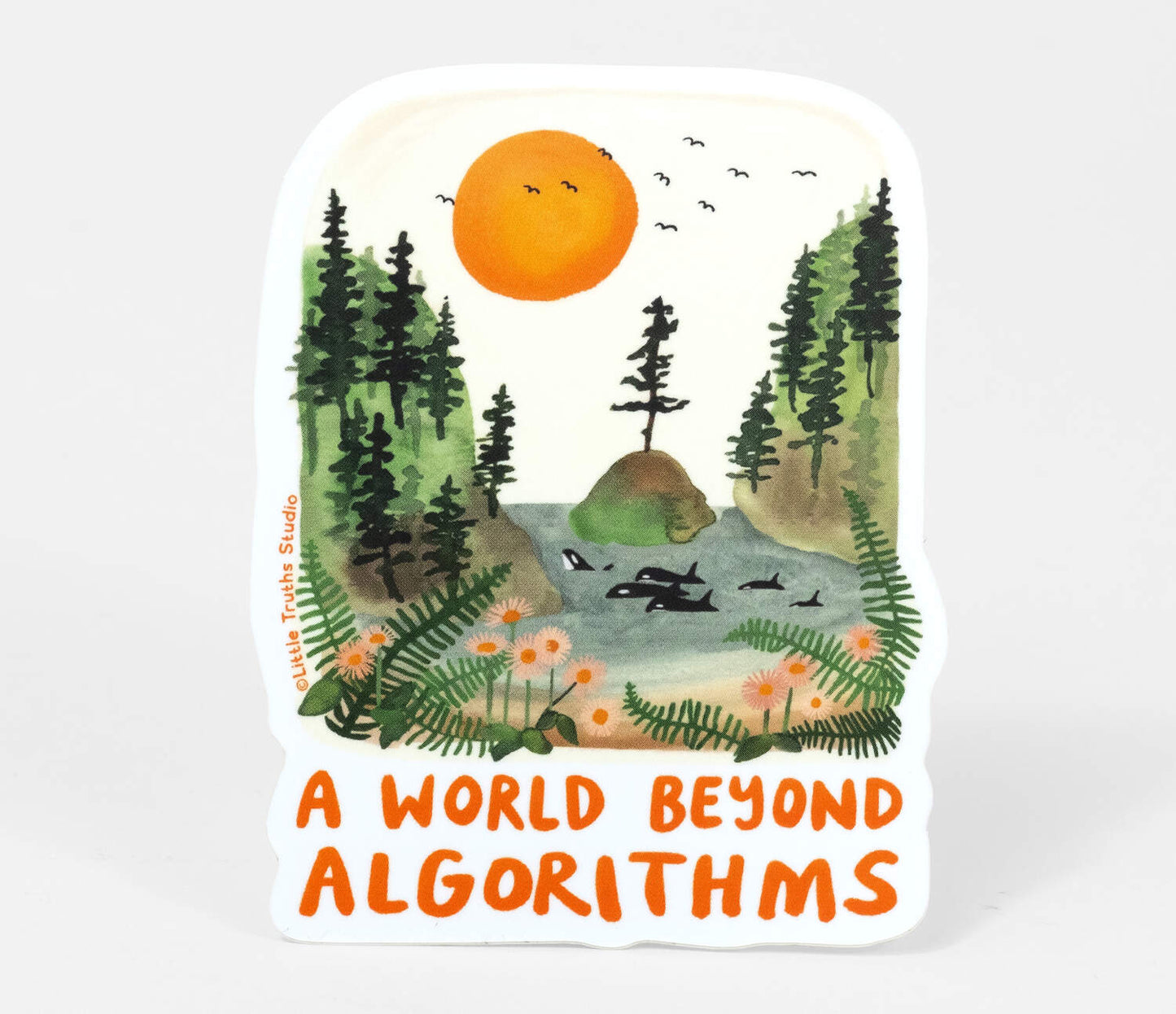 A World Beyond Algorithms Sticker