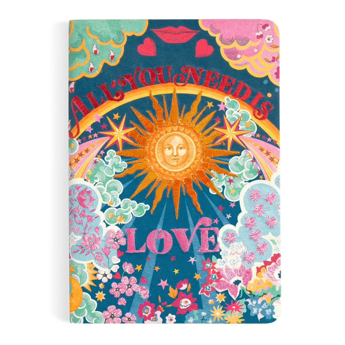 Liberty London Embroidered B5 Notebook