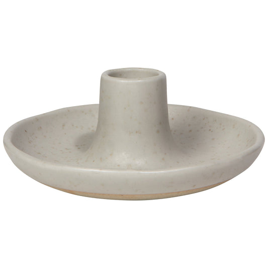 Lumina Gray Candle Holder