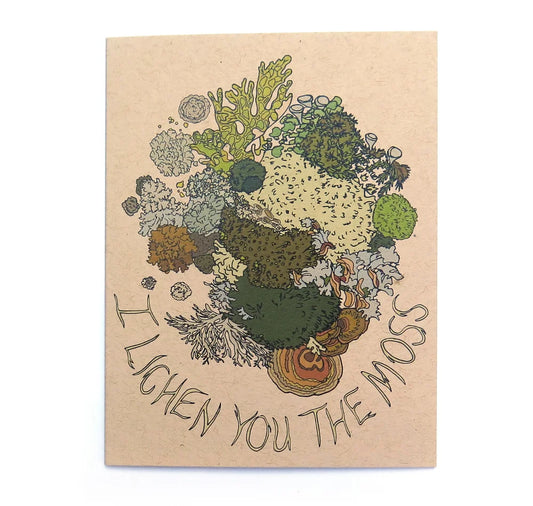 Moss and Lichen Card
