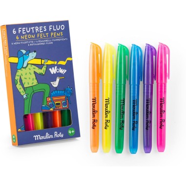 Neon Felt Pens