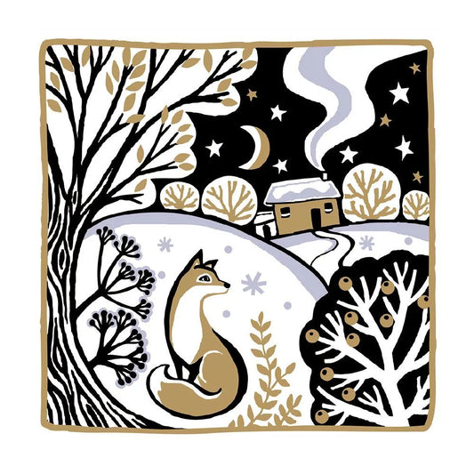 Country Fox Holiday Boxed Cards (8 cards)