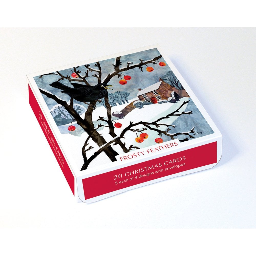 Frosty Feathers Holiday Boxed Cards