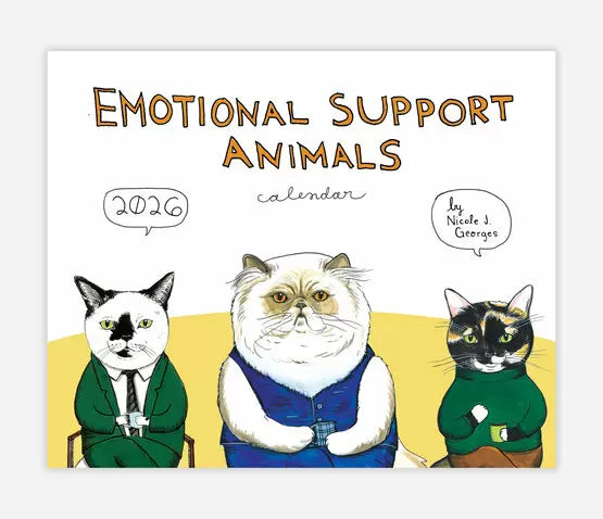 2026 Emotional Support Animals Calendar
