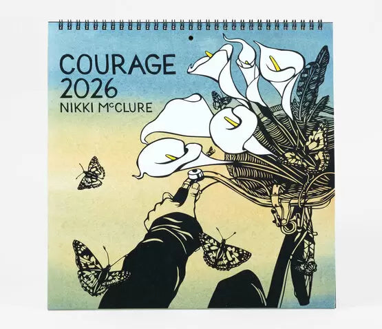 2026 Nikki McClure Courage Wall Calendar