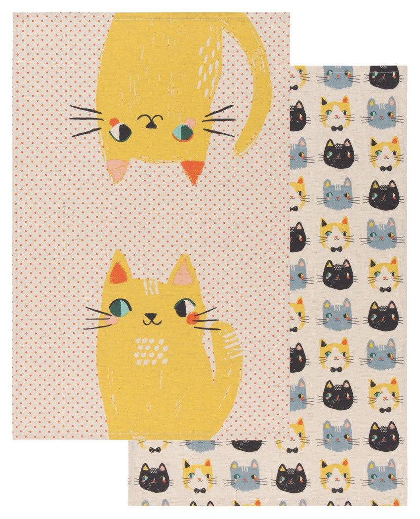 Meow Meow Tea Towel Set