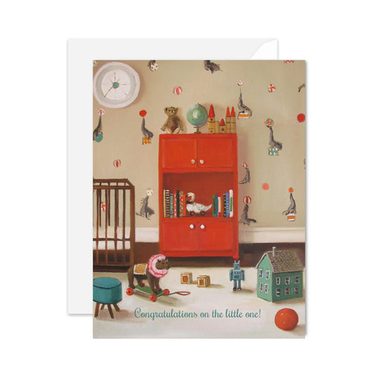 Nursery Seals Baby Card