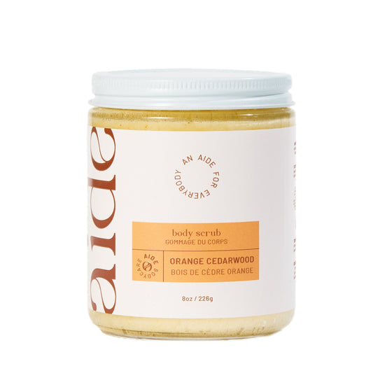 Orange Cedarwood Body Scrub