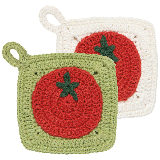 Heirloom Tomatoes Crochet Sponge Set