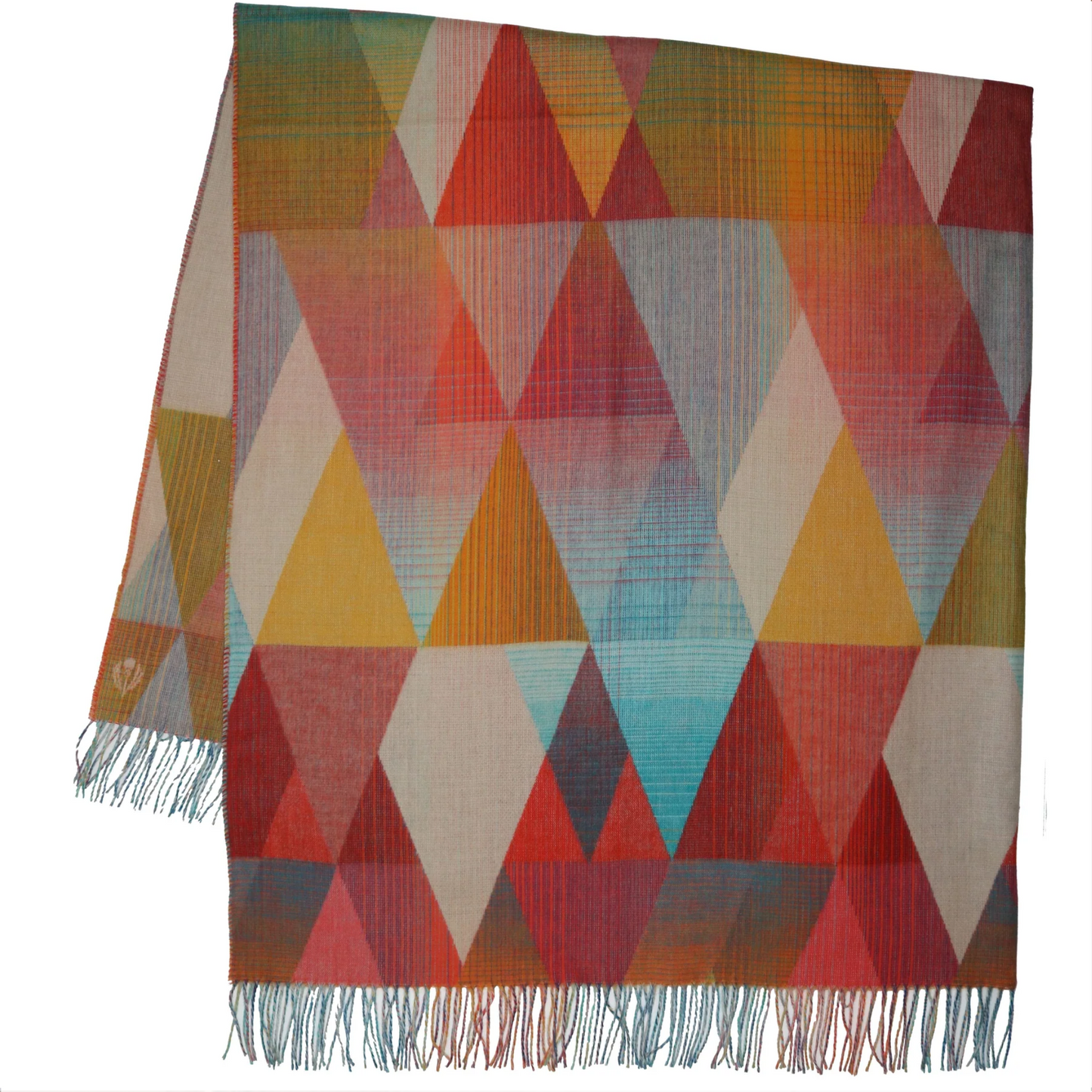 Blanket Triangles Beige