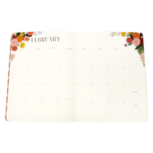 2026 Dahlia 12-Month Appointment Notebook