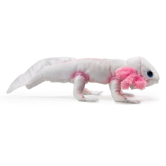 White Axolotl Puppet