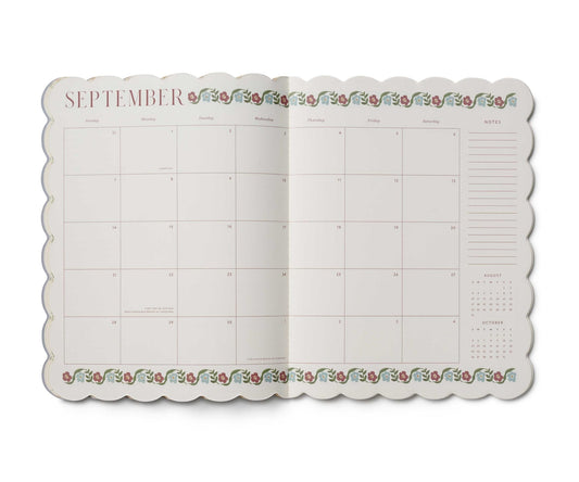Delphine 12-Month Academic Appointment Notebook 2025-2026