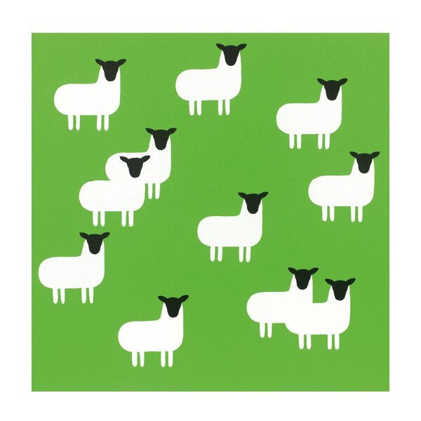 Sheep Art Card