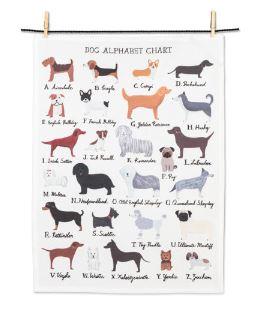 Lily Kao Alphabet Tea Towel