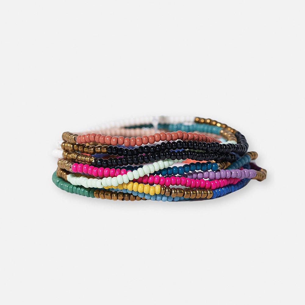Sage Beaded Bracelet
